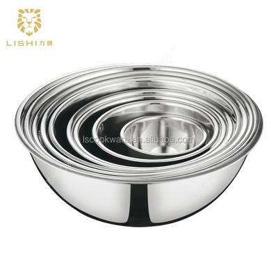 China WD1206 Stainless Steel Basin Soup Bowl Thickened Soup Dish for sale