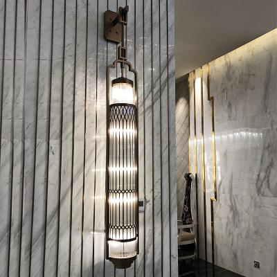 China Aisle Light Modern Luxury Crystal Wall Light 3500K (Warm White) for sale