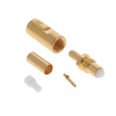 China Eletrônica R114075000 RF Conectores coaxial 25.1mm comprimento Crimp terminação à venda