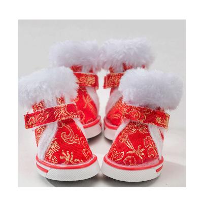 China Viable hot shoes Chinese style autumn and winter festival shoes teddy bear special dog for sale