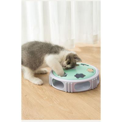 China Good Quality Hot Selling Cheap Viable New Box Cat Interactive Electric Rotary Toy for sale