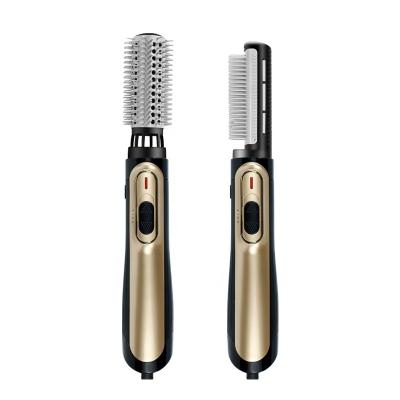 China Hotel Twistline Hair Brush Straightener Tourmaline Hair Dryer Styler And Titanium Thick Straightener 1200W Heat Straightens Hair for sale