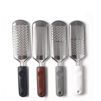 China Remove Dead Peel Beauty Care Stainless Steel Callus Remover Pedicure Horny Foot File for sale