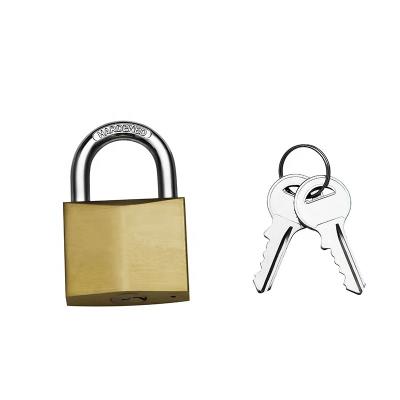 China 40MM Series Brass Rhombus Padlock 22MM 85 Hardened Steel Shackle for sale