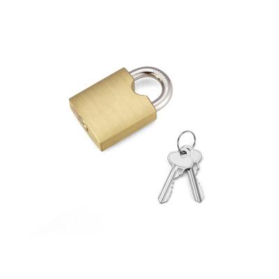 China Brass 570 Padlock 55mm Cylinder Figure 8 Cylinder 27MM Boron Alloy Replaceable Shackle for sale