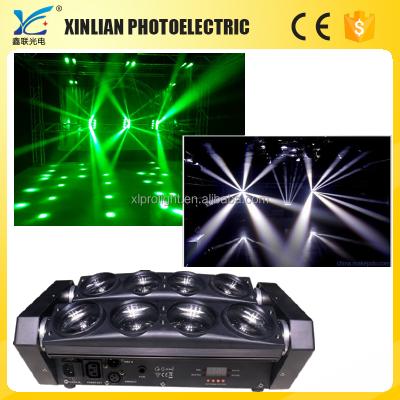 China Aluminum Alloy Moving Head Disco Equipment Led Moving Head Par Lights Disco Laser Light For Party And Club Spider Light 12W (Full Color) for sale