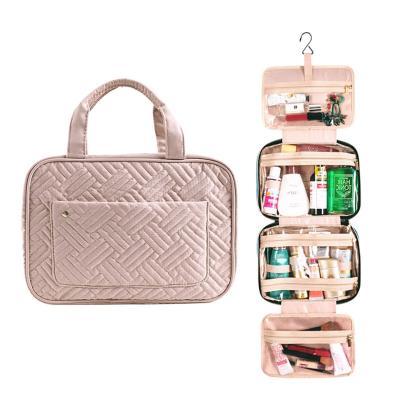 China Natural Bags Travel Hanging Organizer Makeup Washing Cosmetic Toiletry Bag for sale