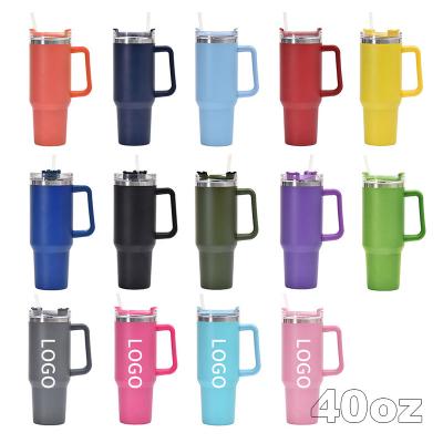 China Customized Viable Stainless Adventure Fire Extinguisher Vacuum Metal Mug Travel Mug 40oz Insulated Handle Tumbler With Lids And Straw for sale