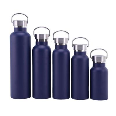 China PORTABLE Custom 304 Stainless Steel Double Wall 600ML Insulated Vacuum Sports Bottle Water Bottle for sale