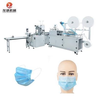 China High production efficiency one for an automatic inner ear mask machine production line semi-automatic mask filming machine for sale