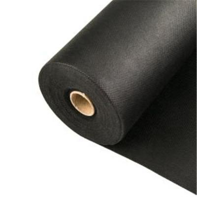 China Factory supply best quality waterproof black pp spun-tie nonwoven non woven fabric raw material for sale