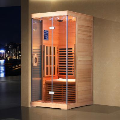 China Computer Control Panel GSA-1242 Hot Selling Dry And Saturated Steam Sauna Room for sale