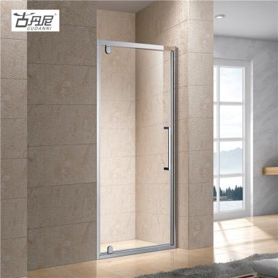 China Industrial Customizable Sliding Square Tempered Glass Shower Enclosure for sale