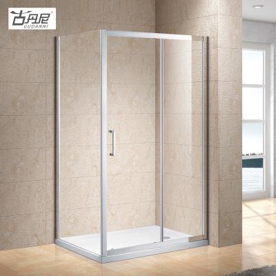 China Shower Rooms Manufacturer Bathroom Shower Cubicle 6/8/10Mm Modern Sliding Shower Enclosure for sale