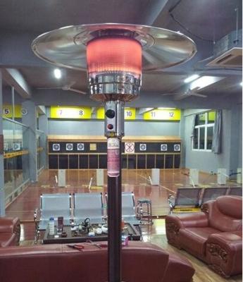 China Natural Gas Round Patio Heater With 3 Seperate Heat & Flae Settings Durable for sale