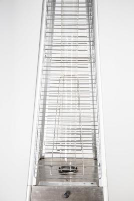 China Lightweight Square Patio Heater CE Certification 370mm*370mm*25mm Tube Base for sale