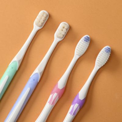 China Jadeu 8506 High Quality Soft Adult Soft Bristle Plastic Travel 2PCS With Box Set Toothbrush Toothbrush for sale