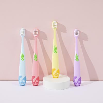 China Panda Plastic Kids Soft Bristle Cartoon Creby 612 High Quality Bristle Soft Toothbrush High Quality Toothbrush for sale