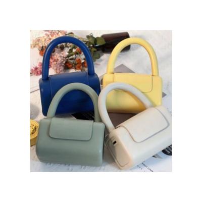 China Fashoion Ladies Handbags Handbag 2022 Candy Color Cuboid With Bag Straps Shoulder Straddle Handbag for sale