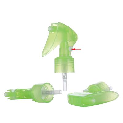 China Non Spill Hot Selling Smooth Plastic 24/410 28/410 Pet Products Stamping Screw Cap Mini Trigger Pump For Empty Sprayer Bottle for sale