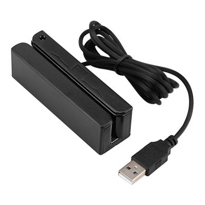 China Cheapest Swipe Mini Type Windows 98/2000/XP/Vista/7/8 Manual USB MSR 90 Magnetic Card Reader for sale