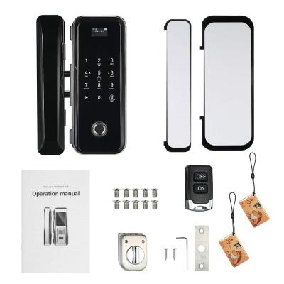 China Anti-peep Code Biometric Access Control Remote Fingerprint Recognition And RFID Locking System For Glass Door for sale