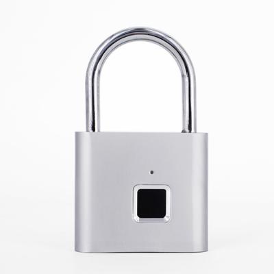 China Waterproof keyless keyless smart lockout fingerprint electronic lockout zinc padlock zinc mindy china for sale