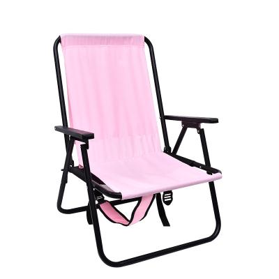 China Outdoor Foldable Recreational Camping Fishing Portable Folding Chair Camping Beach Chair Easy-carry for sale