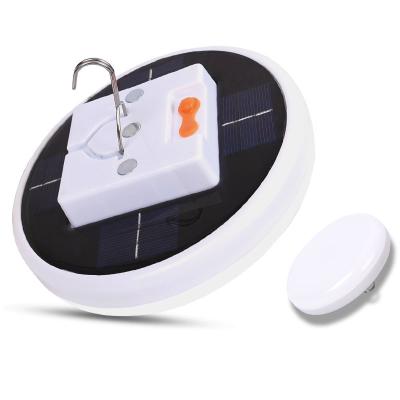 China New Product Magnet 100W Camping Charging Led UFO Solar Camping Light With Hook for sale