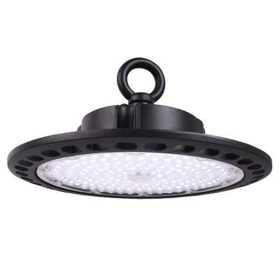 China Warehouse UFO Led High Bay Light With 60 90 120 Degree Reflector 100LM W 100W 150W 200W Clear Black Premium Light Body for sale