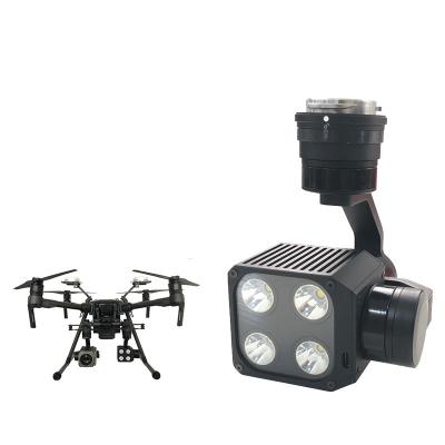 Cina UAV L400 Lighting Fixture Size Brightness LED Search Light For Industry UAV Drone 84x90x121mm in vendita