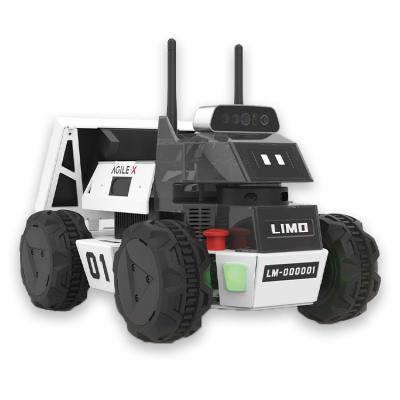 China DIY FOXTECH TOY LIMOUSINE Open Source ROS Powered AI Modules Mobile Robot Education Car Development Platform zu verkaufen