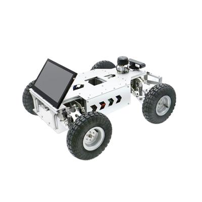 Китай FOXTECH R350 GPS Navigation Plus Jetson Nano Laser Radar Track Tracking Navigation Tracing 4 Wheel Robot Chassis ROS AI Robot Car продается