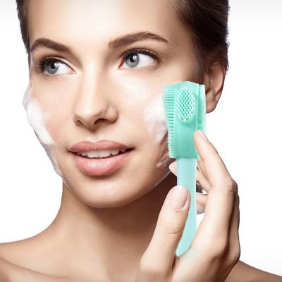 China Other Wholesale Eco-Friendly Silicone Soft Facial Beauty Tools Makeup Silicone Cosmetic Mask Oil Deep Cleansing Brushes For Face for sale