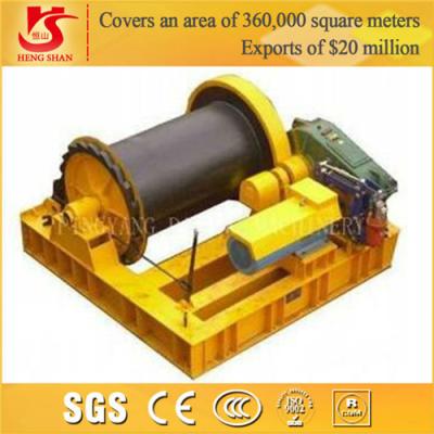 China Low speed and high speed electric cable pulling winch for sale