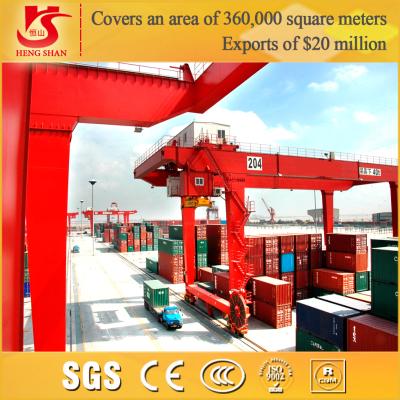 China Port Application RMG Model Double Beam mobile container crane for sale