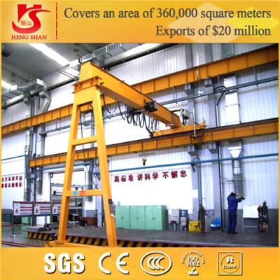 China 24 hours for drawing mini gantry crane bmh semi gantry crane for sale