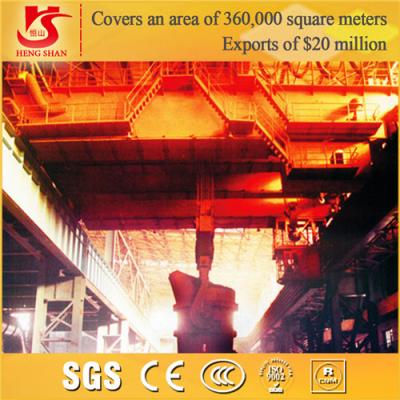 China QDY Type overhead casting crane Double Girder Hook Overhead Cast Crane for sale