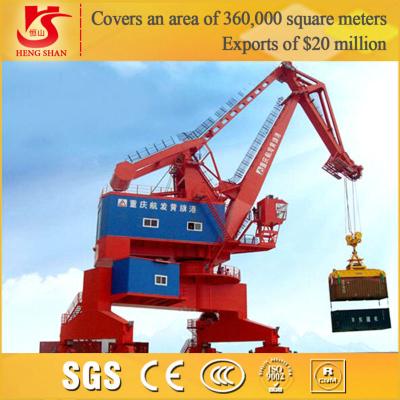 China Loading & Unloading 360 Degree rotation Offshore Pedestal portal crane for sale