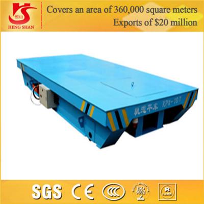 China Industrial Rail Mounted Flat Handling crane Rail Motor Car for sale