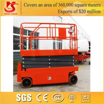 China Mobile mini hydraulic scissor lift 100-1000kg scissor lift for sale