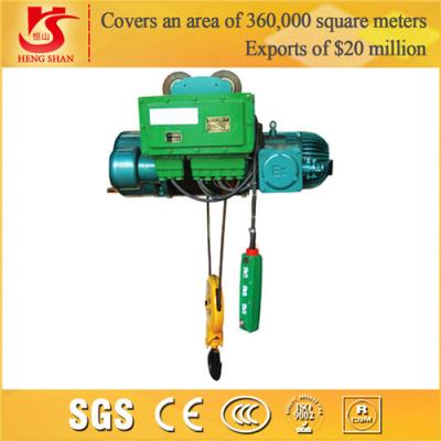 China Single and double speed wire rope industrial electric hoist for sale