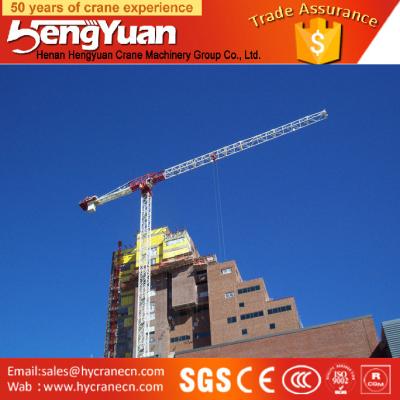 China 50m jib Telescopic Tower Crane offer tower crane hoist motor for sale