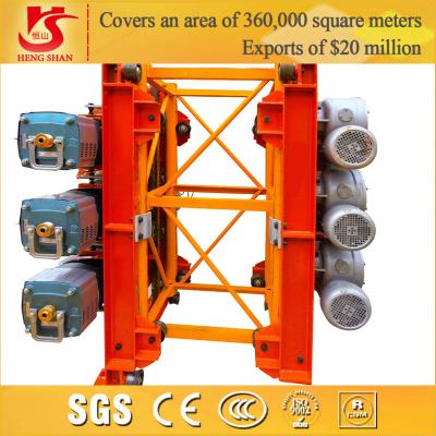 China Single Cage and Double Cages Construction SC200 Construction Elevator for sale