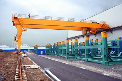 China Warranty 2 years BMH semi-door competitive price 5t -35t semi gantry crane for sale