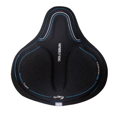 China All Seasons Chaunts Oversized Lycra Breathable Soft Bicycle Seat Pad Big Bike Saddle Cover for sale