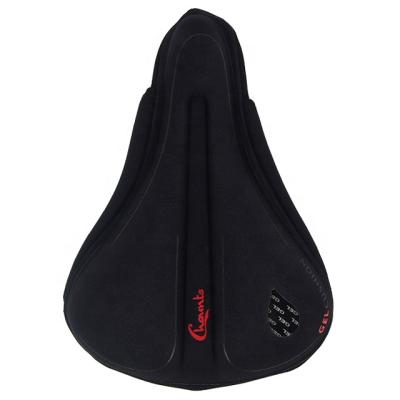 China Outdoor Sports Bike Saddle Cover Bike Saddle Cushion GEL Bicycle Seat Protector with Hook and Loop Straps for sale