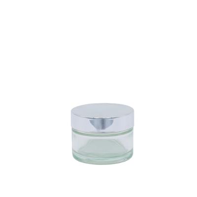 China 30ml cosmetic 50ml 60ml 100ml 1oz 2oz 4oz frosted green glass cream jar with bamboo wooden lid unique products 2022 for sale