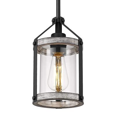 China Modern Modern Chandelier 1 Light Pendant Light Bronze Finish E26 Seeded Glass Shade Led Ceiling Lamp for sale