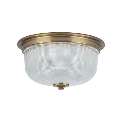 China Outdoor Mounted Lightweight Flush Mount Ceiling Light 1 Traditional Frosted Glass And White Finish Decorative Ceiling Light Indoor Living Room for sale